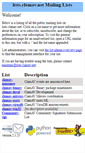 Mobile Screenshot of lists.clamav.net