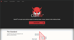 Desktop Screenshot of clamav.net